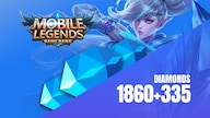 Mobile Legends: Bang Bang 1860 + 335 Diamonds - GLOBAL