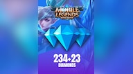 Mobile Legends: Bang Bang 234 + 23 Diamonds - GLOBAL