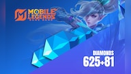 Mobile Legends: Bang Bang 625 + 81 Diamonds - GLOBAL