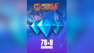 Mobile Legends: Bang Bang 78 + 8 Diamonds - GLOBAL