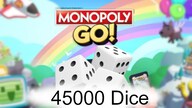 MONOPOLY GO! | 45000 Dice - (Android, iOS) - MMOPIXEL Key - GLOBAL