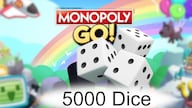 MONOPOLY GO! | 5000 Dice - (Android, iOS) - MMOPIXEL Key - GLOBAL
