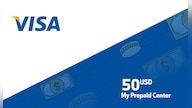 MyPrepaidCenterVisa 50 USD - Visa Key - GLOBAL