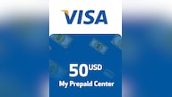MyPrepaidCenterVisa 50 USD - Visa Key - GLOBAL