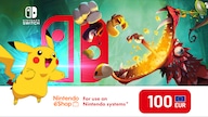 Nintendo eShop Card 100 EUR - Nintendo eShop Key - EUROPE