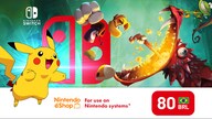 Nintendo eShop Card 80 BRL - Nintendo eShop Key - BRAZIL