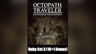 Octopath Traveler: Champions of the Continent Ruby Set A (16 + 1 Bonus) - PHILIPPINES
