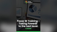 Power BI Training - Taking PowerBI to the next level. - Alpha Academy Key - GLOBAL