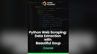 Python Web Scraping: Data Extraction with Beautiful Soup - Alpha Academy Key - GLOBAL