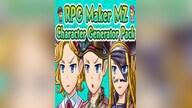 RPG Maker MZ - Character Generator Pack (PC) - Steam Key - GLOBAL