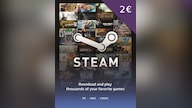 Steam Gift Card 2 EUR - Steam Key - EUROPE