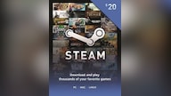 Steam Gift Card 20 USD - Steam Key - UNITED STATES