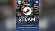Steam Gift Card 35 EUR - Steam Key - EUROPE
