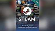 Steam Gift Card 70 EUR - Steam Key - EUROPE
