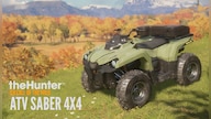 theHunter: Call of the Wild - ATV SABER 4X4 DLC (PC) - Steam Key - GLOBAL