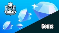 Toilet Tower Defense 500K Gems - BillStore Player Trade - GLOBAL