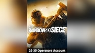 Tom Clancy's Rainbow Six Siege Account with 25-35 Operators (PC) - Ubisoft Connect Account - GLOBAL