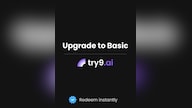 Try9 AI Upgrade to Basic 1 Year - try9.ai Key - GLOBAL