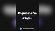 Try9 AI Upgrade to Pro 1 Year - try9.ai Key - GLOBAL