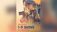 Valorant Account 1-5 Skins EU Region (PC) - Valorant Account - GLOBAL