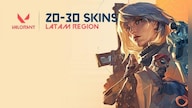 Valorant Account 20-30 Skins LATAM Region (PC) - Valorant Account - GLOBAL