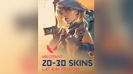 Valorant Account 20-30 Skins LATAM Region (PC) - Valorant Account - GLOBAL