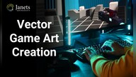 Vector Game Art Creation - Janets Key - GLOBAL