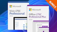 Visio 2024 Pro LTSC + Office 2024 LTSC Pro Plus Bundle (PC) - Microsoft Key - GLOBAL