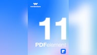 Wondershare PDFelement 11 (PC) (1 PC, Lifetime)  - Wondershare Key - GLOBAL
