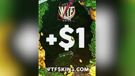 WTFSkins 1 USD Key