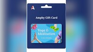 Yoga and Meditation Online Classes Gift Card 10 EUR - Amphy Key