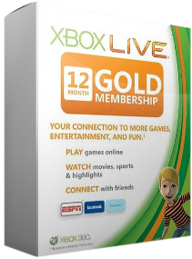 MO - Xbox Live GOLD / / Subscription Card 1
