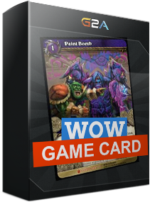 World of Warcraft TCG Paint Bomb Card Code