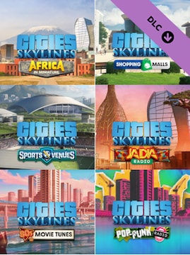 Cities: Skylines - World Tour Bundle 2 (PC) - Steam Key - GLOBAL