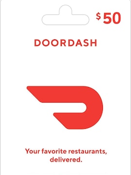 DoorDash Gift Card 50 USD - Door Dash Key - UNITED STATES