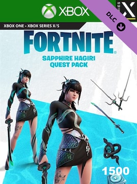 Fortnite - Sapphire Hagiri Quest Pack + 1500 V-Bucks (Xbox Series X/S) - Xbox Live Key - ARGENTINA