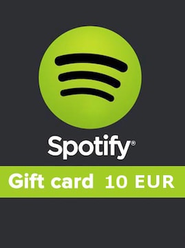 Spotify Gift Card 10 EUR Spotify GERMANY
