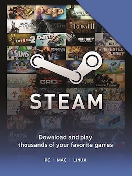 Steam Gift Card 110 USD - Steam Key - For USD Currency Only