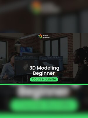 3D Modeling Beginner Course Bundle - Alpha Academy Key - GLOBAL - 2