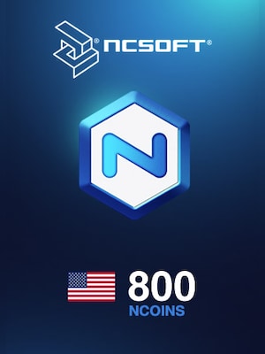 800 NCoins NCSoft NCSoft Key NORTH AMERICA - 0