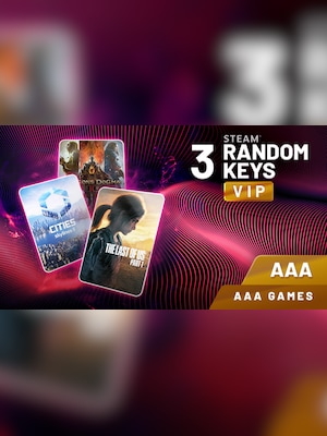 AAA VIP Random 3 Keys (PC) - Steam Key - GLOBAL - 2