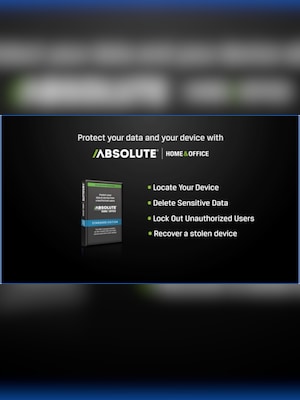 Absolute Home & Office | Standard (PC) (1 Device, 1 Year) - Absolute Key - GLOBAL - 2
