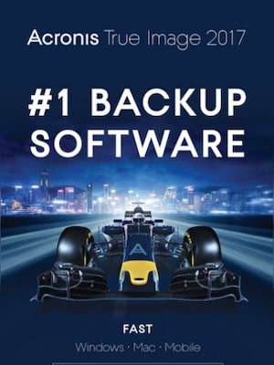 Acronis True Image 2017 PC 1 Device 1 Year - Acronis Key - GLOBAL - 0