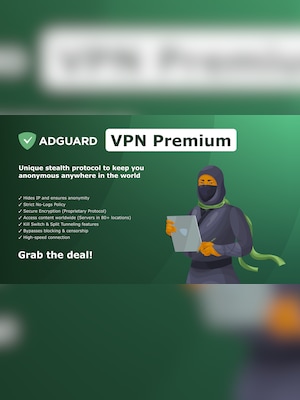 AdGuard VPN (10 Devices , 1 Year) - AdGuard Key - GLOBAL - 3