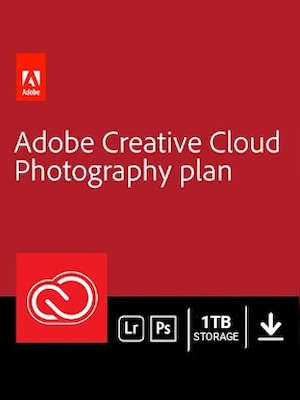 Adobe Creative Cloud Photography Plan Subscription (1 Month, 1 TB) - Adobe Key - GLOBAL - 0
