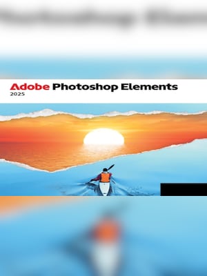 Adobe Photoshop Elements 2025 (PC, Mac) (1 User, 1 Year)  - Adobe Key - GLOBAL - 2
