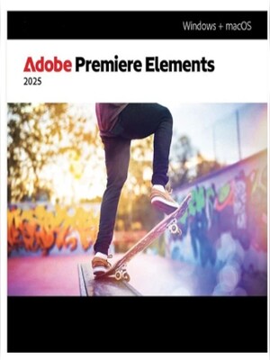 Adobe Premiere Elements 2025 (PC, Mac) (1 User, Lifetime)  - Adobe Key - GLOBAL - 0