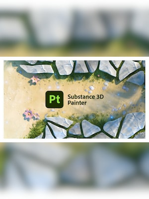 Adobe Substance 3D Painter (PC) (1 Device, 12 Months)  - Adobe Key - ROW - 2