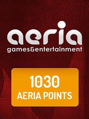 Aeria Games Points 1030 Points Aeria Key GLOBAL - 0