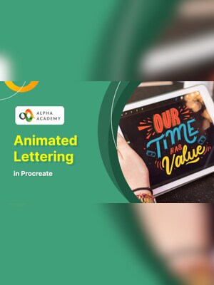 Animated Lettering in Procreate - Alpha Academy Key - GLOBAL - 2